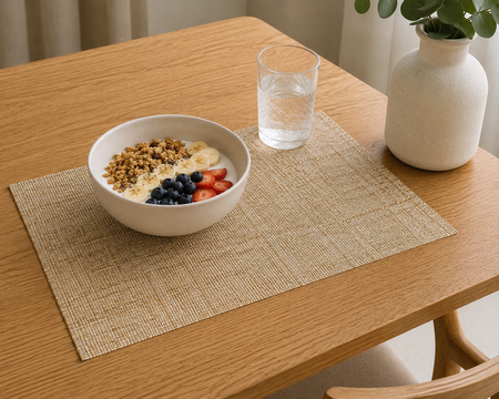 Set x 4 Individuales de mesa PVC Mantel Rectangular 45x30 cm ASTON 