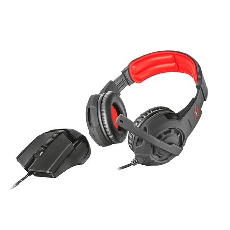 Auriculares Con Micrófono + Mouse Gaming  Gxt 784 Trust