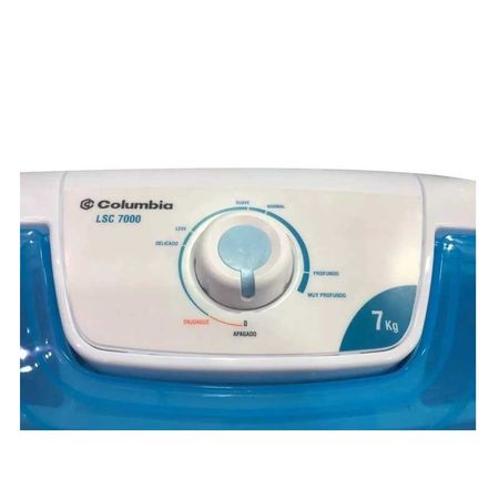 Lavarropas Semiautomtico Columbia 7 Kilos LSC-7000