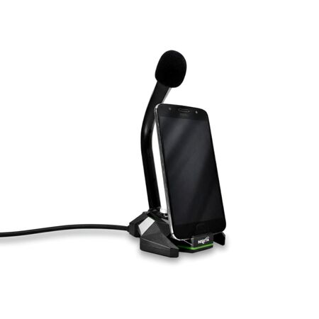 MICRÓFONO NISUTA GAMING USB CON LUCES LED (C:NEGRO NSMICGU2)