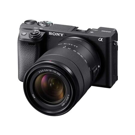 Camara Mirrorless Sony Alpha A6400 Kit con Lentes 16-50mm y 55-210mm