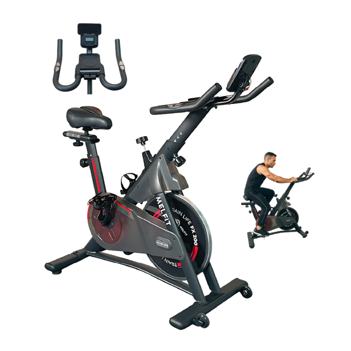 Bicicleta Fija Spinning 6kg Melfit Fx200 Freno Magnetico - Vista 1