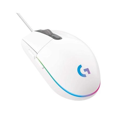 Mouse Logitech G203 Lightsync USB White