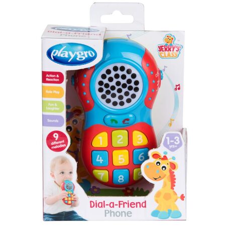 Teléfono interactivo Dial a Friend Phone Playgro