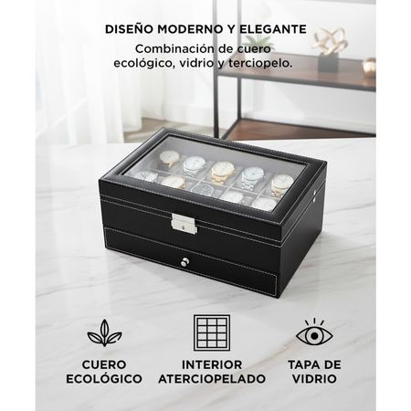 Estuche Organizador Gadnic Wat3.0 de Relojes y Joyas
