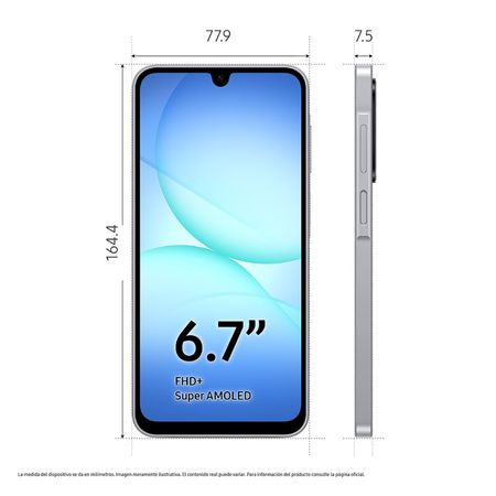 Samsung Ung A17 Sm-A175F 4G 128Gb Gris
