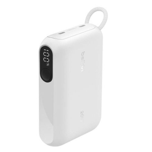 Power Bank Belkin 20W PD with Display 10 K Blanco - Vista 5
