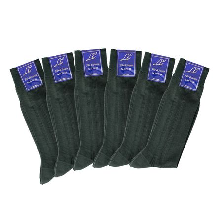 PACK X6 MEDIAS ITALIANAS VERDE MUSGO III