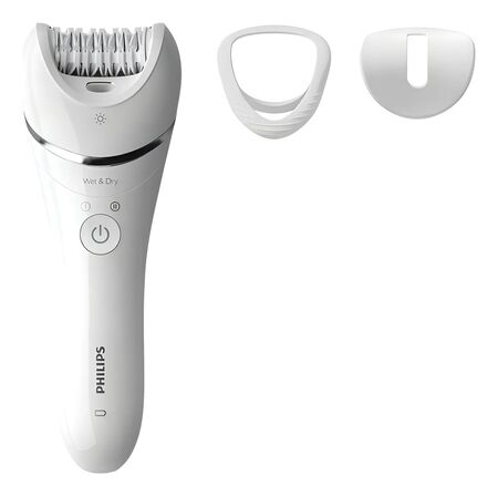Depiladora Philips Bre700/00 Wet & Dry + 2 Accesorios Blanco Blanco