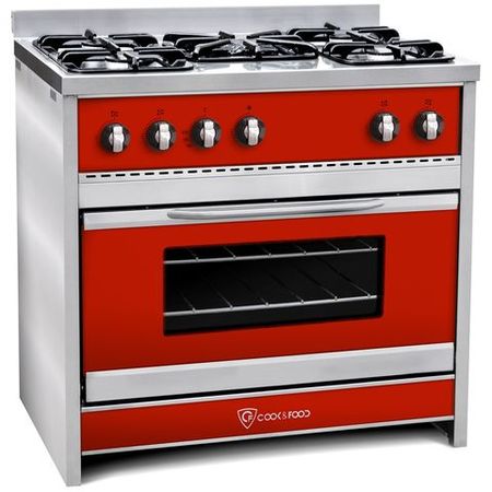 Cocina TST Chiara Roja 90cm