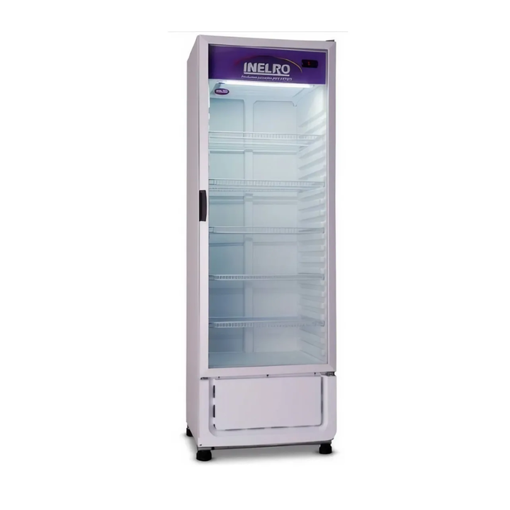Exhibidora vertical Inelro 470lts. Blanco Controlador elect. Condensacion forzada - Vista 2