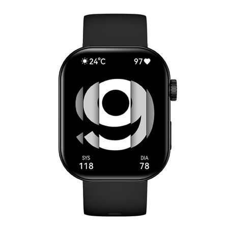Reloj Smartwatch Noblex Negro Android iOS Bluetooth 64mb SW120BN