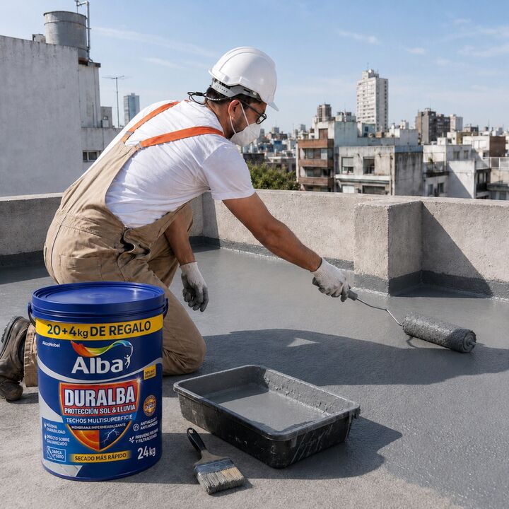 Duralba Techos Multisuperficie 24 kg - Vista 6