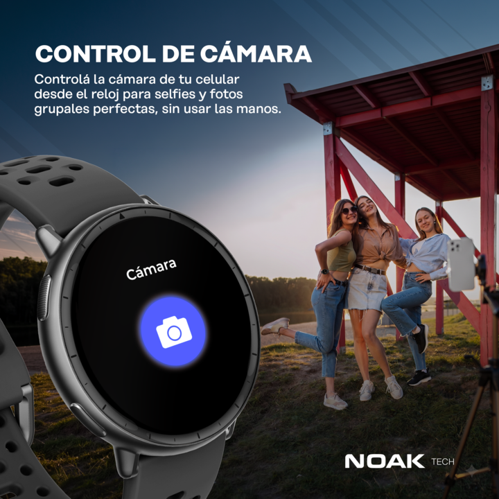 Smartwatch Noak S1 Active 1.32" Amoled 5ATM GPS - Vista 7