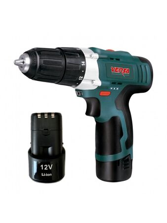 Taladro Atornillador Recargable Versa 12V 10 mm con 2 Baterias