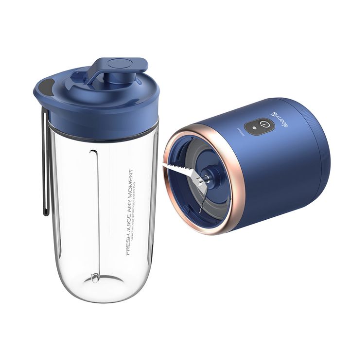 Licuadora Inalámbrica Portátil Deerma NU06 Azul Recargable - Vista 2