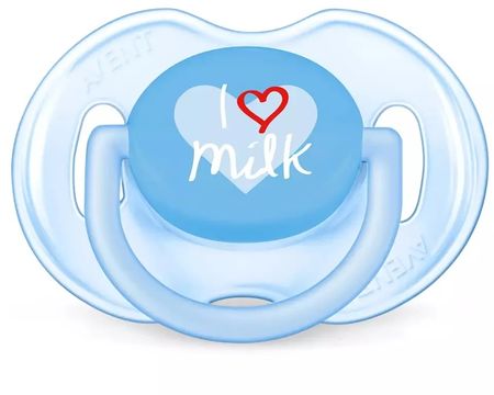Chupetes Classic Deco X2 Chupetes I Love Mama (0-6M), Celest ( SCF172/51)