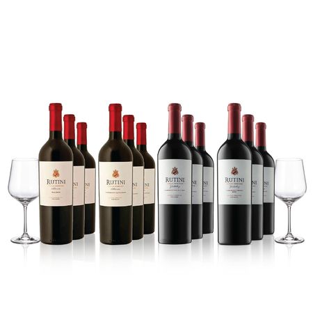 SmartBox Rutini Single Vineyard Seleccion x 8 y 2 Copas