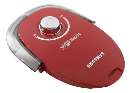 Carcasa roja  Aspiradora Samsung S/ Bolsa 2000W Twin Chamber