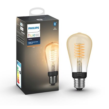 Philips Hue Lampara Vintage Filamento 7W Bluetooth Edison E27 (929002241201)