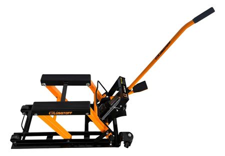 Elevador Hidraulico Para Motos Lusqtoff Eml680-8 Hasta 680kg Negro