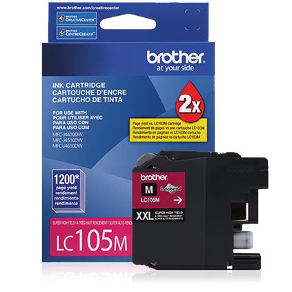 Cartucho Brother LC105M Magenta InkJet