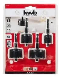 Kit Einhell de Copas para Madera Encastre 1/4 Pulgada 26 35 40 52mm