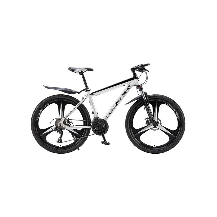 Bicicleta Mountain Bike Luxury Bike Rodado 29 aluminio Tripala 21vel. blanca - Vista 1