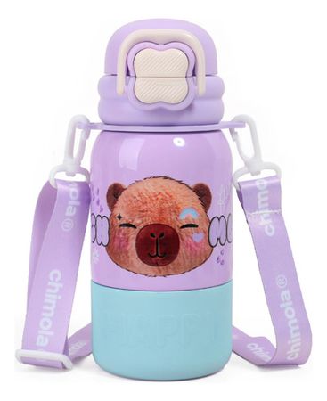 Chimola Botella Termica C/correa Capymola Bz94 Lila