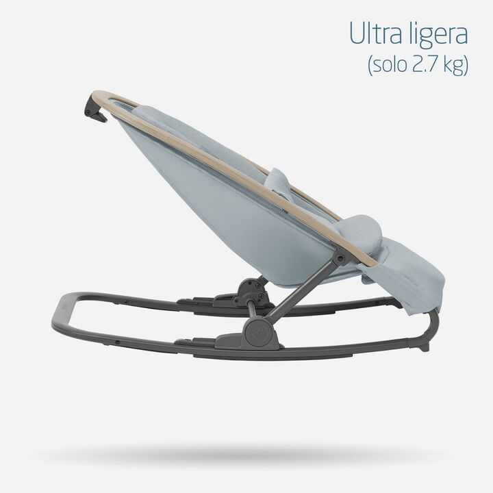 SILLA MECEDORA KORI 2 EN 1 BEYOND GREY ECO MAXI COSI - Vista 5
