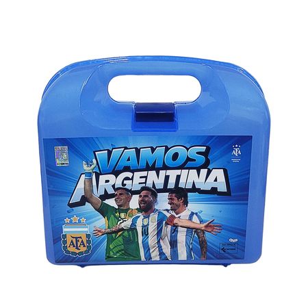 Vianda Plástica Lonchera Selección Argentina Afa - Quo