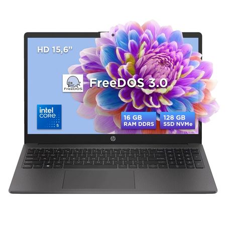 Notebook Hp 15.6 250 G10 Core I5 120u 16gb ddr5 Ssd 512gb