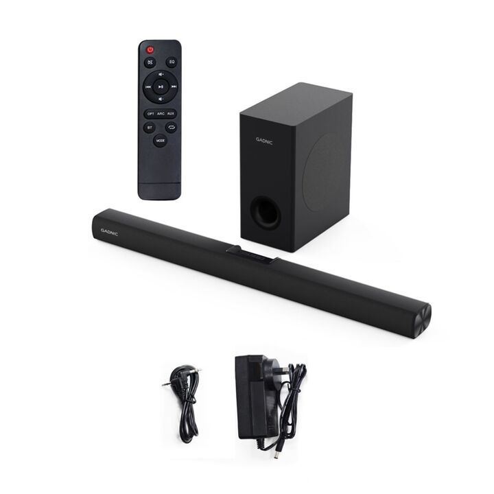Barra de Sonido Gadnic Nova 120 21 Canales Subwoofer 65” Conexión Inalámbrica 120W - Vista 7