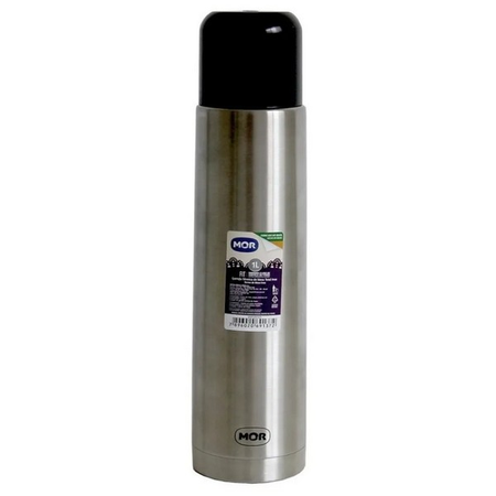 TERMO ACERO INOXIDABLE 1 LITRO MOR
