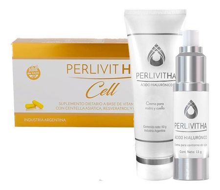 Set Perlivitha Cell + Rostro Cuello + Ojos Anticelulitis