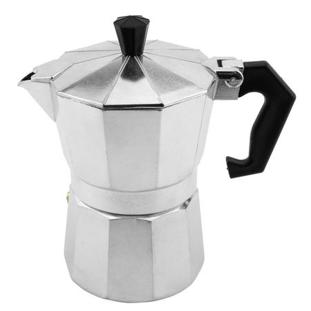 Cafetera De Aluminio Gadnic Moka Café Espresso 6 pocillos