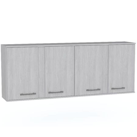 ALACENA ORLANDI JA 625 PREMIUM - JACARANDA, 4 PUERTAS, 2 ESTANTES