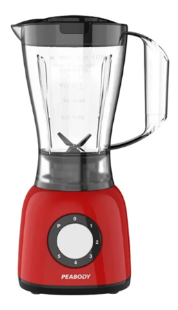Licuadora Peabody PE-LN610R 1.5Lts 600Watts Roja