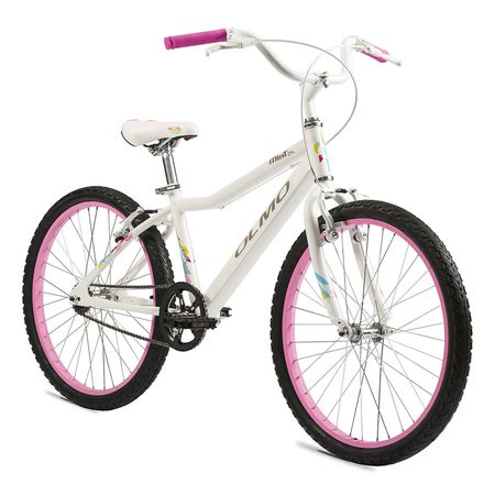 Bicicleta Olmo Paseo Rod.24" Mint Cosmo Blanca