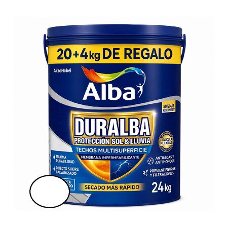 Duralba Techos Multisuperficie 24 kg