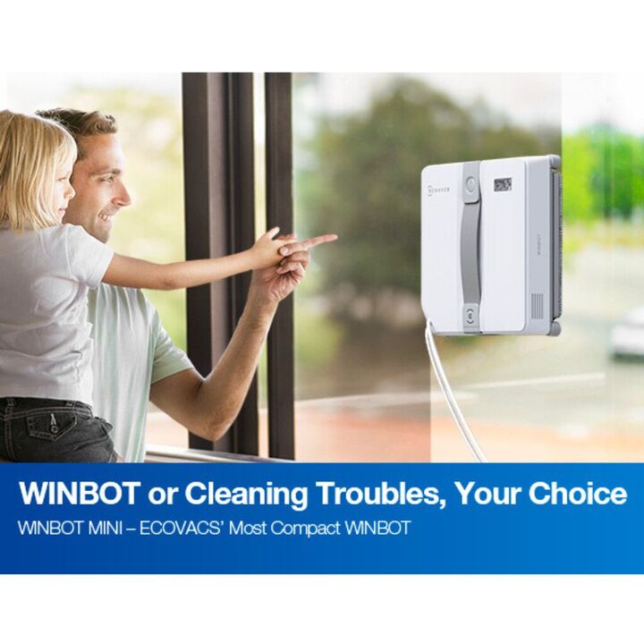 Robot Limpia Vidrios Ecovacs Winbot Mini - Vista 5