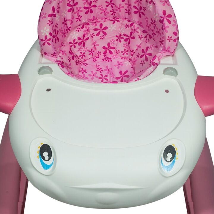 Andador con luces y sonidos Infanti Ballena Luminosa rosa - Vista 5