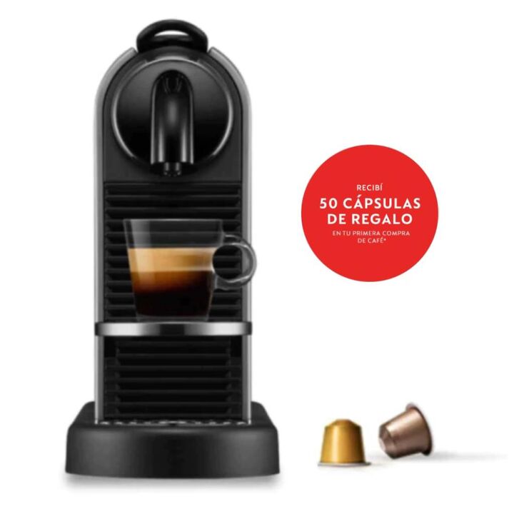 Cafetera Nespresso Citiz Platinum Automatica Plateada D140-AR-ME-NE - Vista 1