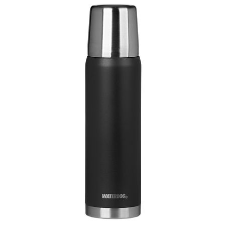 Termo Waterdog Obus Acero Inox 1 Lt Negro OBUS1000BK