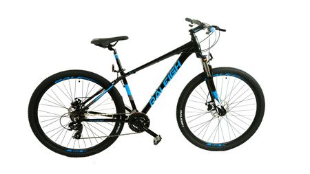 Bicicleta Raleigh Mojave 2.0 - Talle 19"/L - Negro/Azul -Cuadro de aluminio- Frenos a discos mecánicos- 21 Vel. Rodado 29 _ Línea 2026.