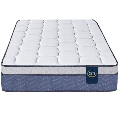 Colchon Serta Florida Pocket Firm 1 plaza y media 100x190 de Resortes + Europillow de Espuma Suave