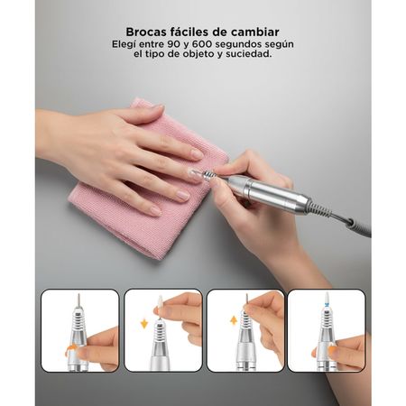 Torno Eléctrico de Uñas Gadnic Con Control por Pedal 