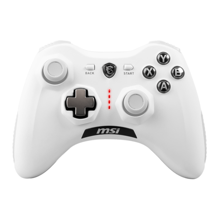 Joystick Inalámbrico Msi Gc30 V2 Force Gaming Pc Blanco
