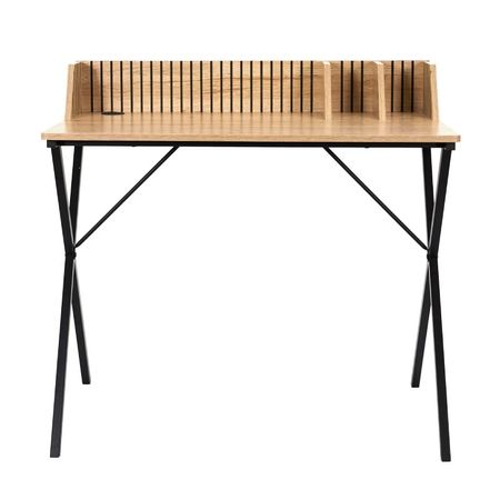 Escritorio Klaus Atma Home Madera Negro 90x84,5x50 cm ATH-HD0380-NS