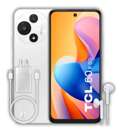 Celular TCL 60R 5G (128+4GB) Pure White